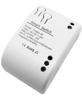 TUYA viedais 1 kanāla slēdzis, Wi-Fi, RF, 10A, DC 7-32V