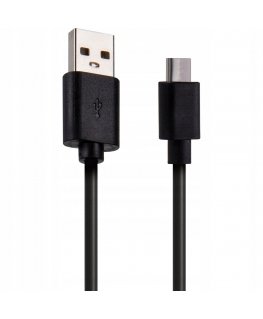 Setty USB cable - microUSB 1.0 m 2A black R
