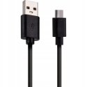 Setty USB kaabel - microUSB 1,0 m 2A must R