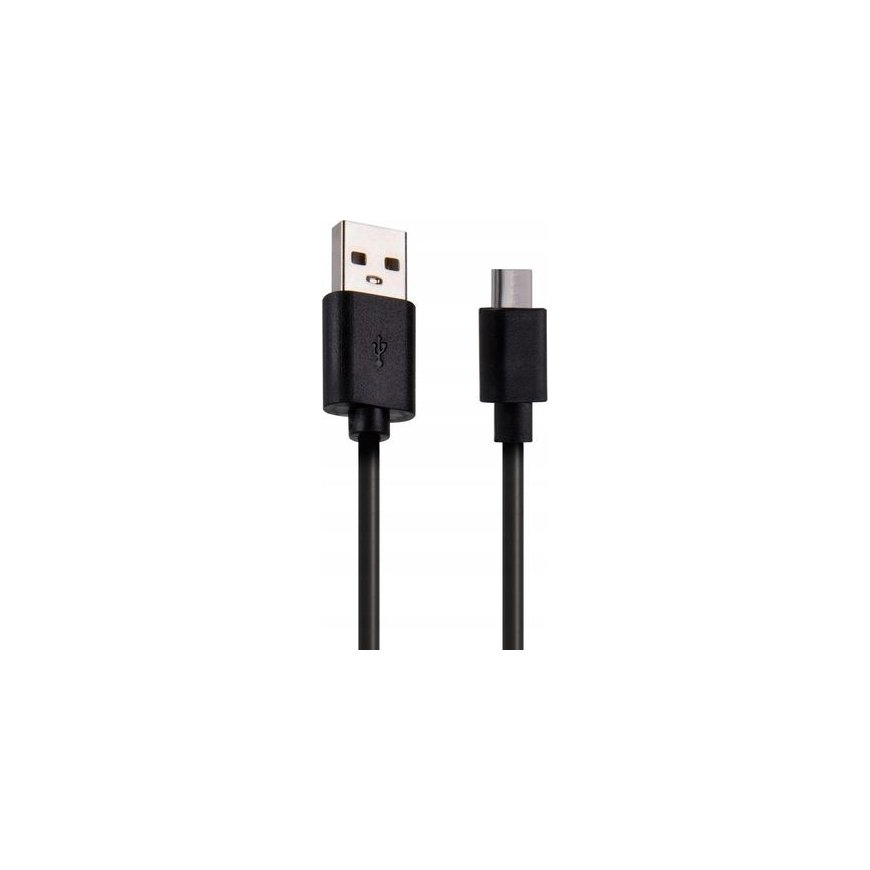 Setty USB cable - microUSB 1.0 m 2A black R – 2