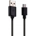 Setty USB cable - microUSB 1.0 m 2A black R Setty USB cable - microUSB 1.0 m 2A black R