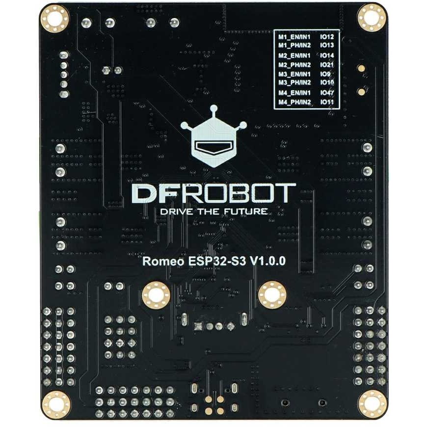 DFRobot Romeo ESP32-S3 - kehitysalusta FPV RC-autoille roboteille – 3