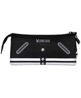Karactermania Wednesday Varsity triple pencil case