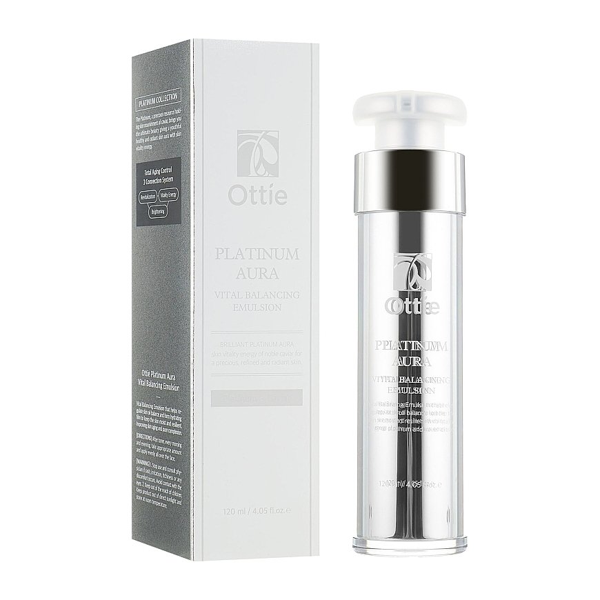 OTTIE_Platinum Aura anti-aging face lotion with platinum 120 ml