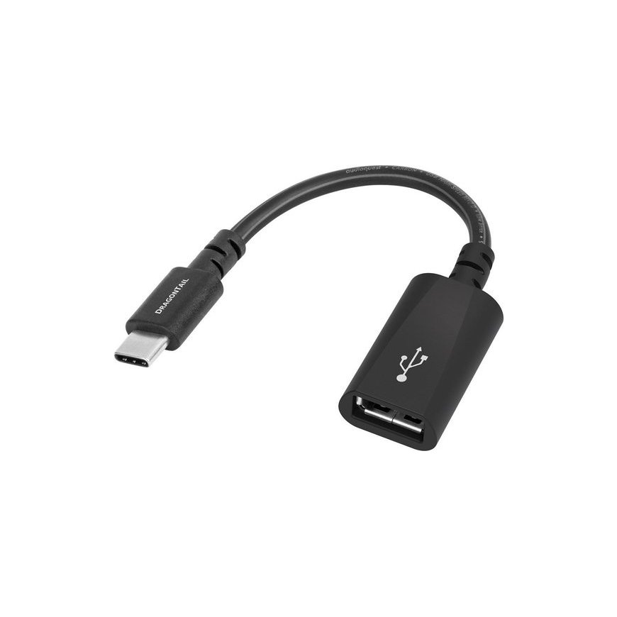 Audioquest DragonTail USB-C – USB-A (female) to USB-C (male) adapter