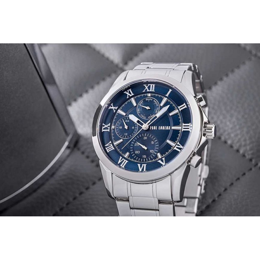Men's watch PAUL LORENS - PL3844B2-6C1 (zg363f) + BOX – 4