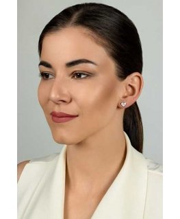 Brilio Silver Upeat hopeakorvakorut EA809WP