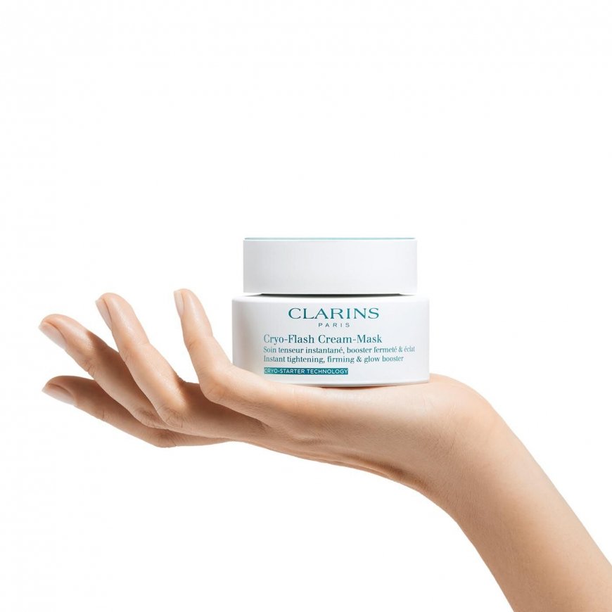 Clarins Cryo-Flash Cream-Mask Liftinga maska Sievietes 75 ml Krēmkrāsa – 4