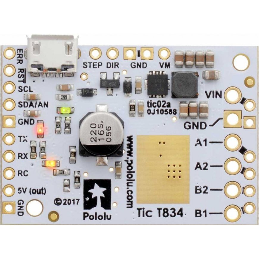 Tic T834 USB mitmefunktsionaalne liides, Pololu 3132 – 2