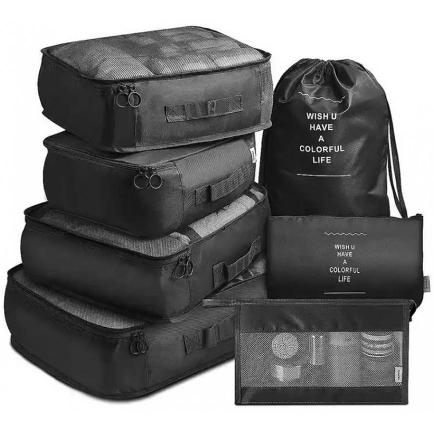 ATL Travel Cosmetic Organizer 8-piece black – 5