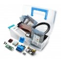 Pradinis komplekts ar Raspberry Pi Pico W ar savienojumiem Pradinis komplekts ar Raspberry Pi Pico W ar savienojumiem