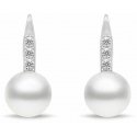 Brilio Silver Charming silver jewelry set with pearls SET291W (earrings, pendant) Brilio Silver Charming silver jewelry set with pearls SET291W (earrings, pendant)