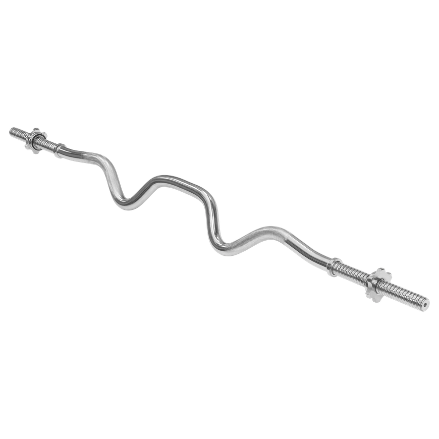 Spēcīgi izliekta stieņa, stieņa garums 30 mm, 120 cm, svars 5.6 kg, maksimāli 170 kg, REBEL ACTIVE – 2