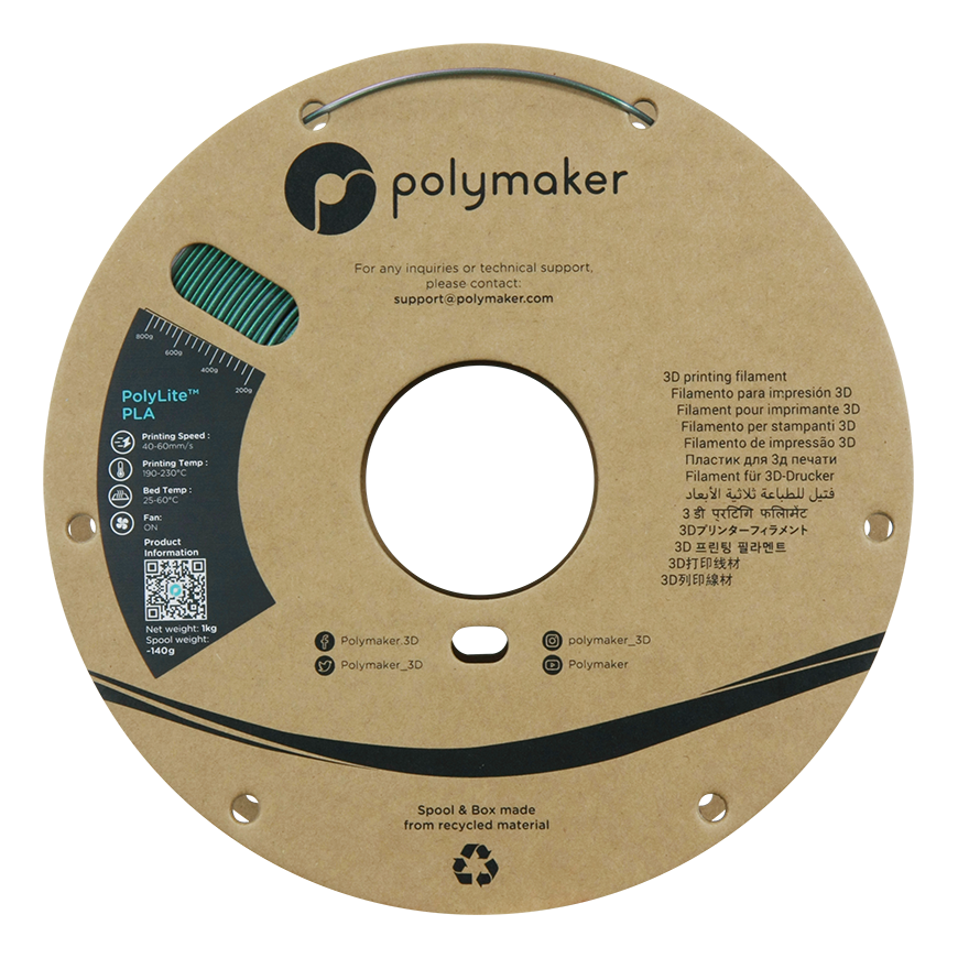 Polymaker Polimaker PolyLite PLA Starlight - 1kg - 1,75mm - Kometa – 2