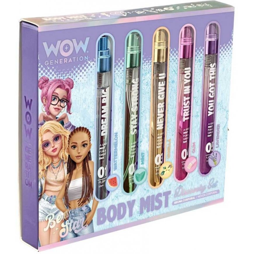 Kids Euroswan - Licensed accessories Kids Euroswan - Licensed products Body mist set | WOW Generation – 2