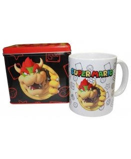 Nintendo Super Mario Bros Bowser Muki + Rahalaatikko setti