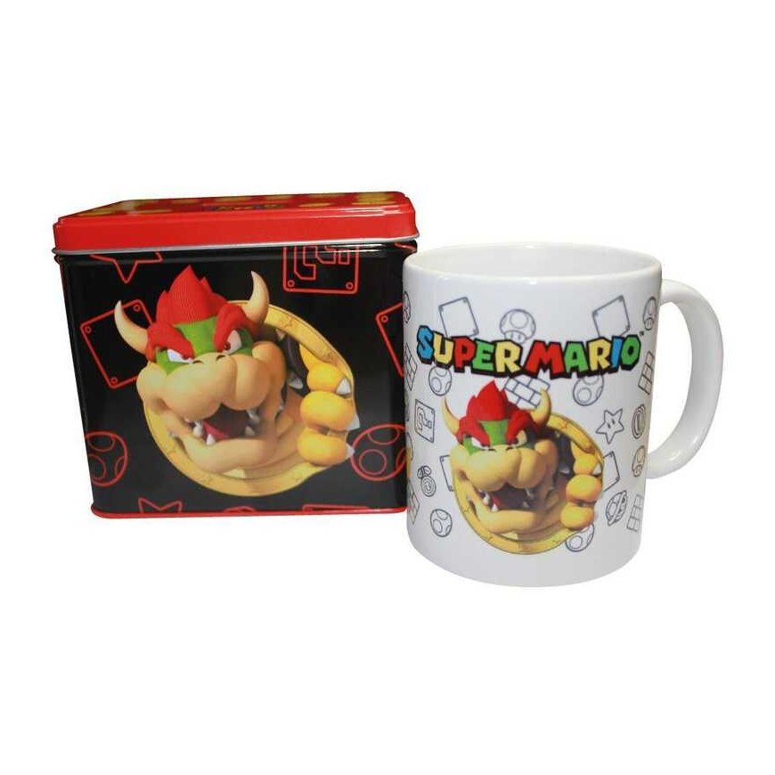 Nintendo Super Mario Bros Bowser Muki + Rahalaatikko setti