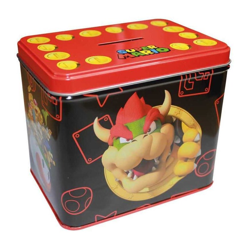 Nintendo Super Mario Bros Bowser Muki + Rahalaatikko setti – 2