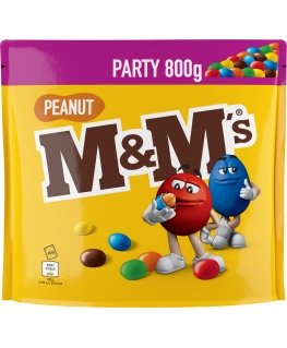 M&M's maapähkli šokolaadikommid, 800 g