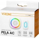 Orno PELA AC, bevielio tinklo durų skambutis, mokymosi sistema, 60 garsų, RGB LED, 300m, balta