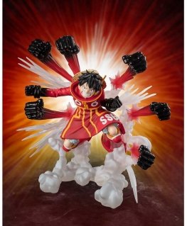 Фигура Tamashii Nations One Piece Monkey D Luffy Gum Gum Hawk Gatling Extra Battle S.H. Figuarts Zero высотой 15 см