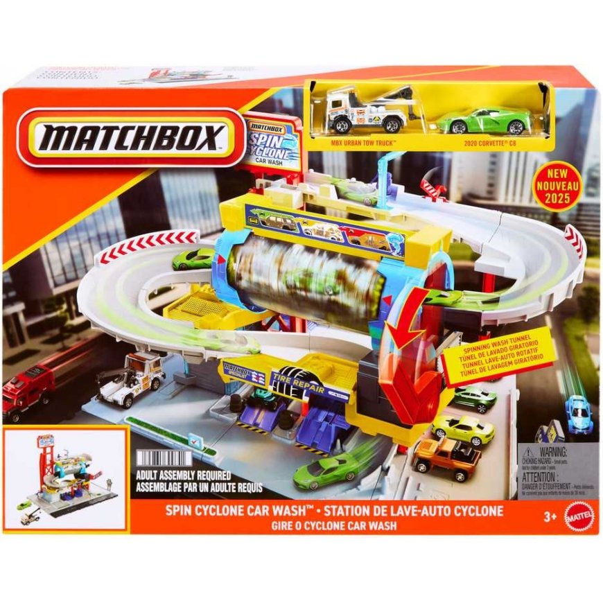 Mattel MATCHBOX tunneliauto pesula (JGB68)