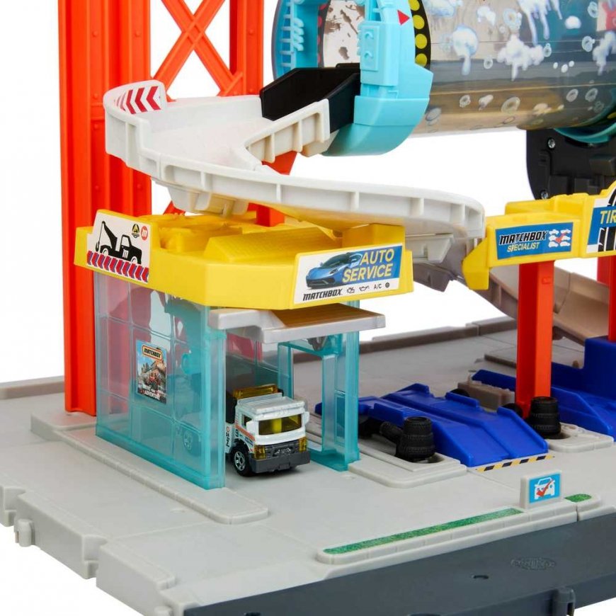 Mattel MATCHBOX tunelinė automobilių plovykla (JGB68) – 3