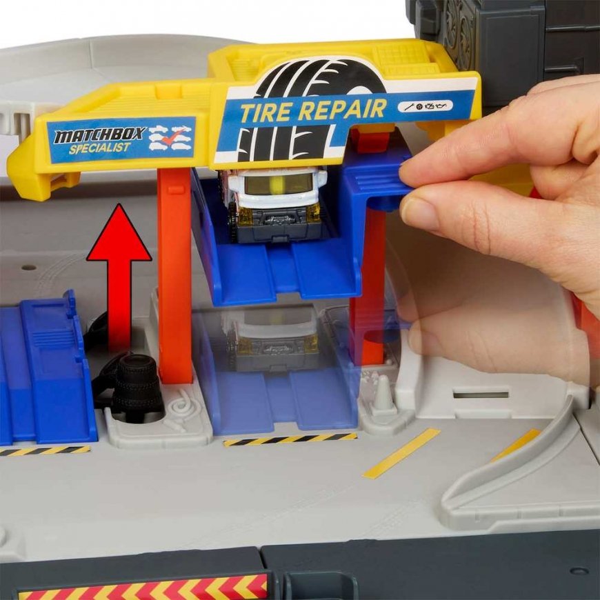 Mattel MATCHBOX tunelinė automobilių plovykla (JGB68) – 4