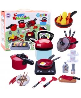 Lean Toys Vaikiškas virtuvės žaislų rinkinys 36 vnt.