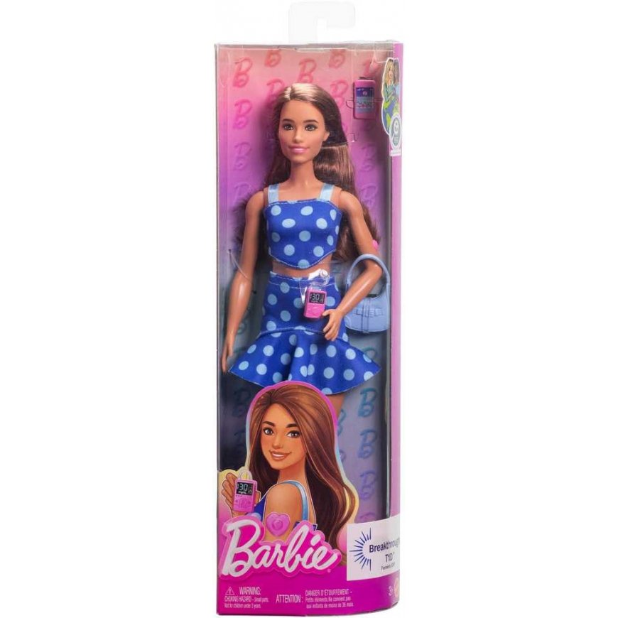 Mattel BARBIE nurse in a blue dress, living with diabetes (HYT97) – 2