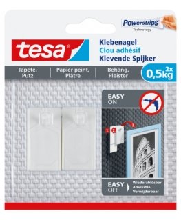 TESA 77772-00000 home storage hook White 5 pc(s)