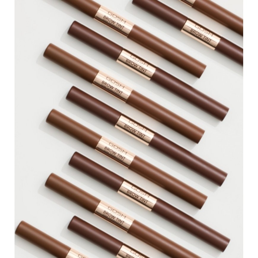 Gosh Brow Tint pitkäkestoinen kulmaväri geelinä 2v1 001 vaaleanruskea 2.9g