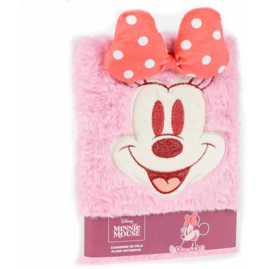 CERDÁ Disney Minnie plush notebook – 3