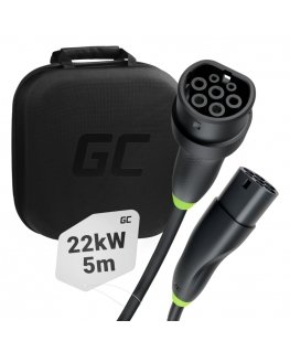 Green Cell EVKABGC01 зарядный кабель для электрического транспортного средства Черный Type 2 3 5 m