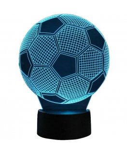 Elight ILU 3D Illusion LED Yövalo Jalkapallopallo Moni-