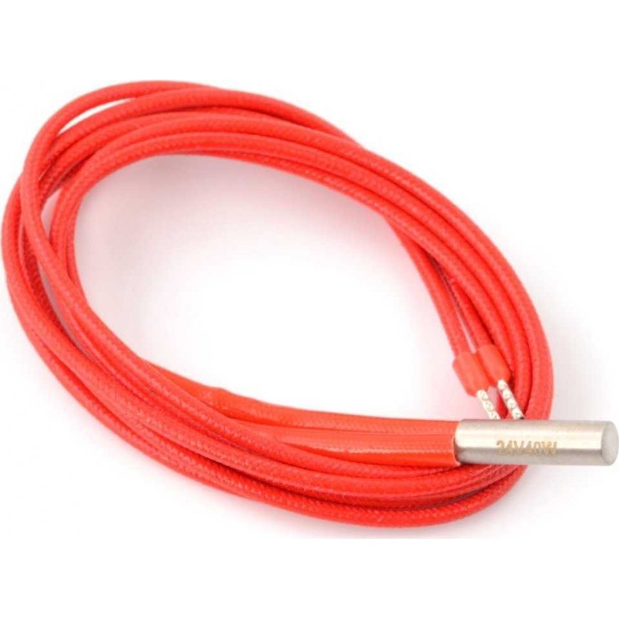 Šildytuvo kasetė E3D, skirta Prusa MK3/MK3S 40W 24V spausdintuvui – 2