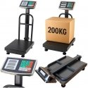 Lean Elektroninės platforminės svarstyklės su LCD ekranu, 200 kg, 20 g tikslumas Lean Elektroninės platforminės svarstyklės su LCD ekranu, 200 kg, 20 g tikslumas