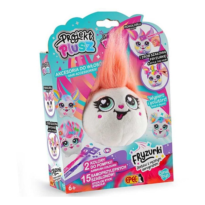 Epee Plush Toy Decorating Kit with Airbrush