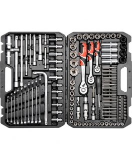 Yato YT-38872 mehānisku instrumentu komplekts 128 instrumenti