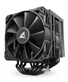 Sharkoon A60 Processor Air cooler 12 cm Black 1 pc(s)