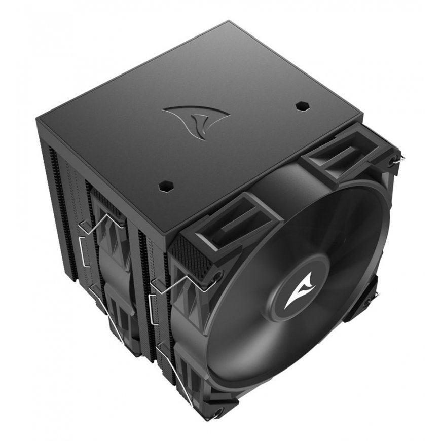 Sharkoon A60 Protsessor Õhujahuti 12 cm Must 1 tk – 5