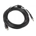 Lanberg CA-USBA-11CC-0050-BK USB-kaabel USB 2.0 5 m USB B Must Lanberg CA-USBA-11CC-0050-BK USB-kaabel USB 2.0 5 m USB B Must
