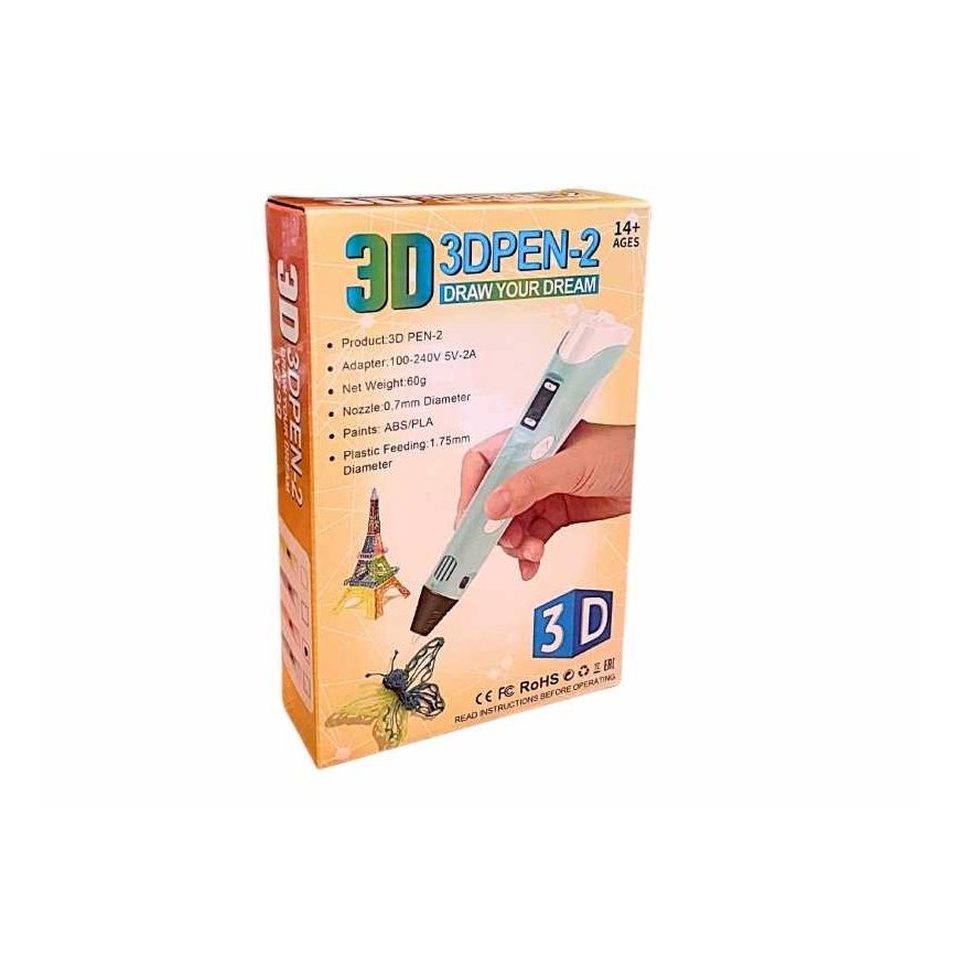 Madej Pióro 3D + filamentas kabelis USB 011600 81338 – 2