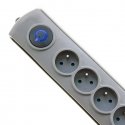 Qoltec 50168 surge protector Grey 8 AC outlet(s) 230 V 3 m