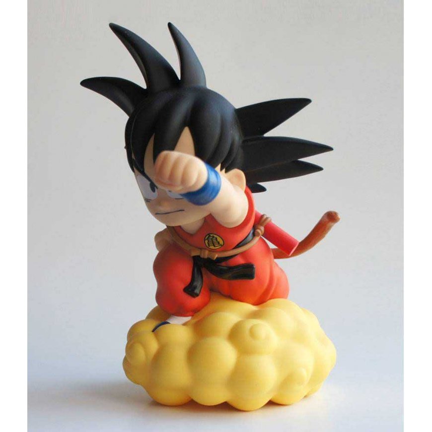Plastoy Dragon Ball Son Goku Kinton Cloud rahalaatikko figuuri 22cm