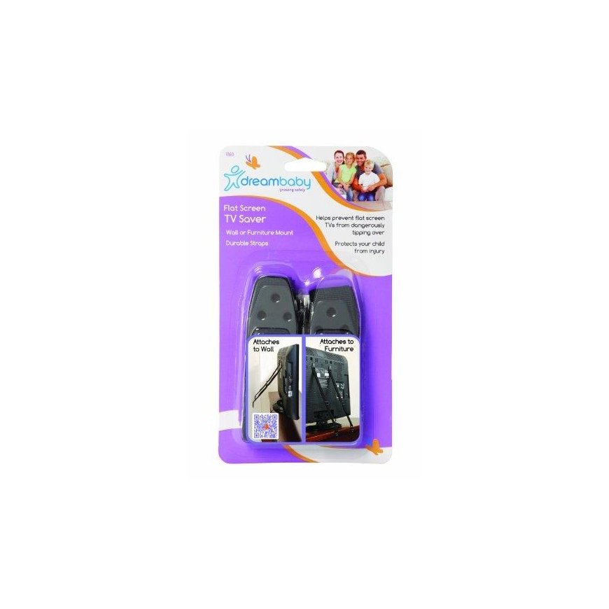 Dreambaby Stabilizing Straps for Flat Screen TVs – 2