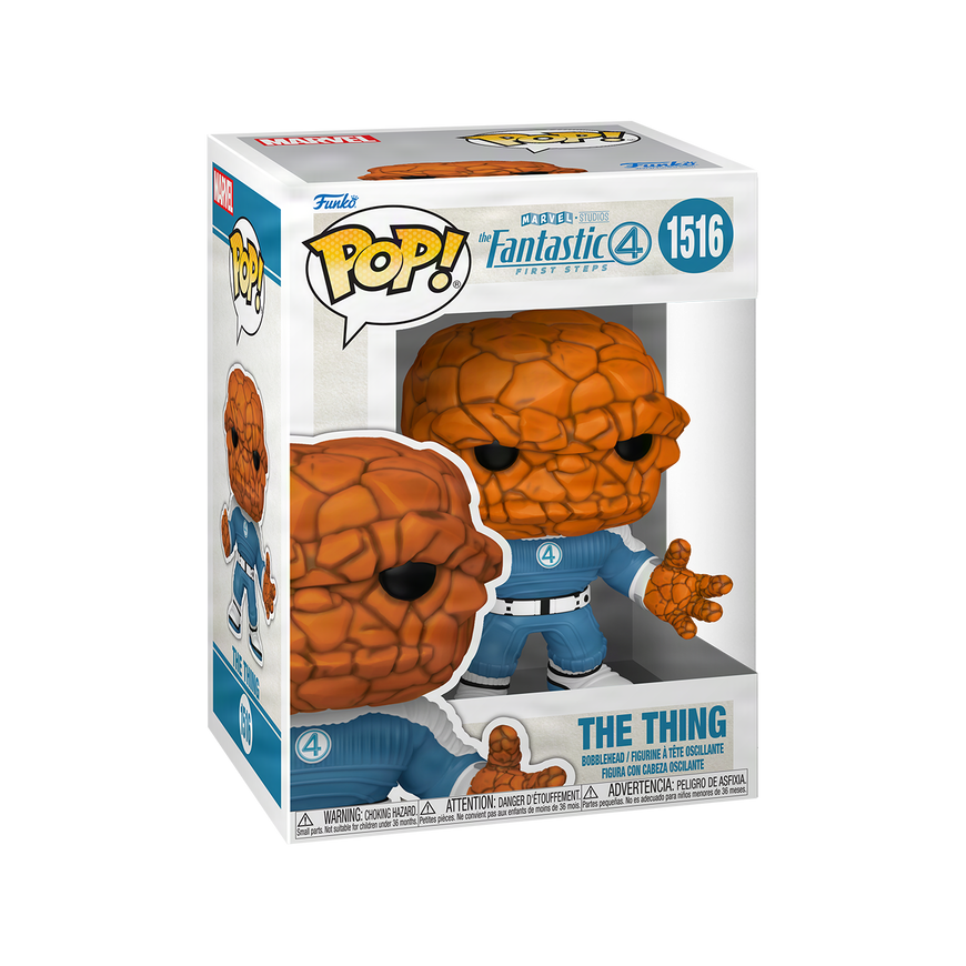 FUNKO POP! Vinyl Figure: Marvel: The Fantastic Four: First Steps - The Thing – 2