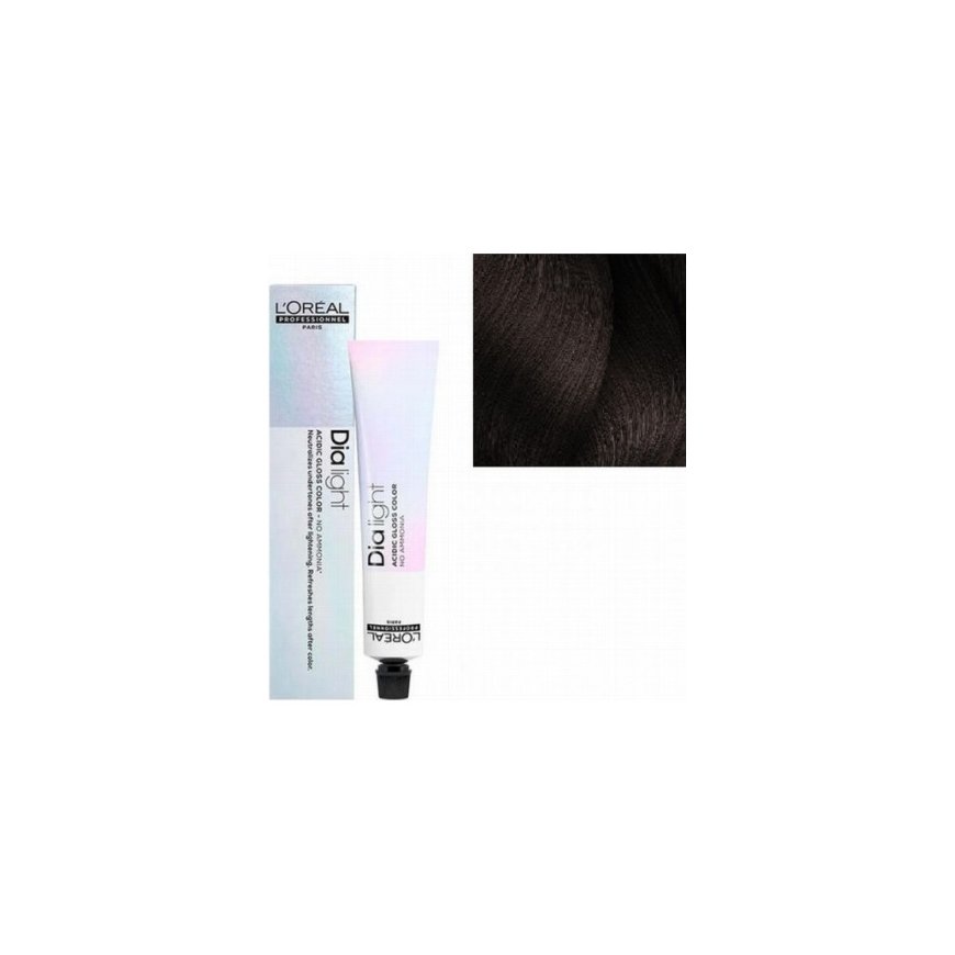 L'Oreal Professionnel, Dia Light, Ammoniakkivapaa, Pysyvä hiusväri, 5.12, 50 ml – 2