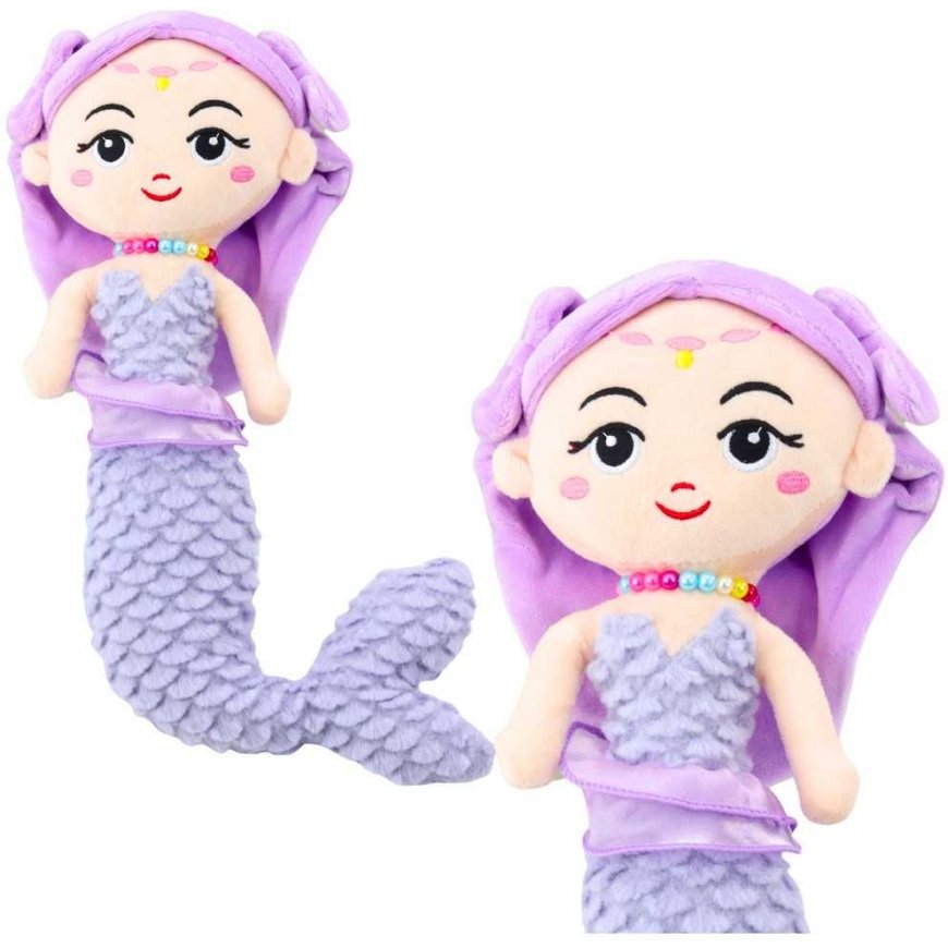 Lean Toys Minkšta undinėlė su uodega 32 cm – 2