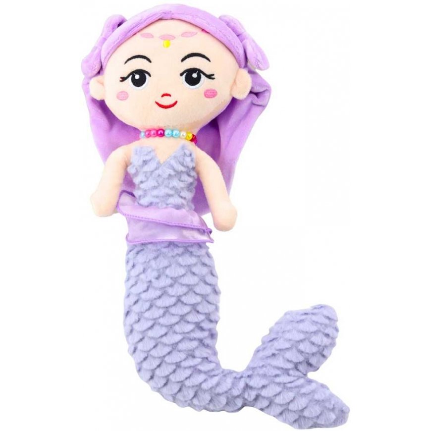 Lean Toys Soft Mermaid with Tail 32 cm – 3